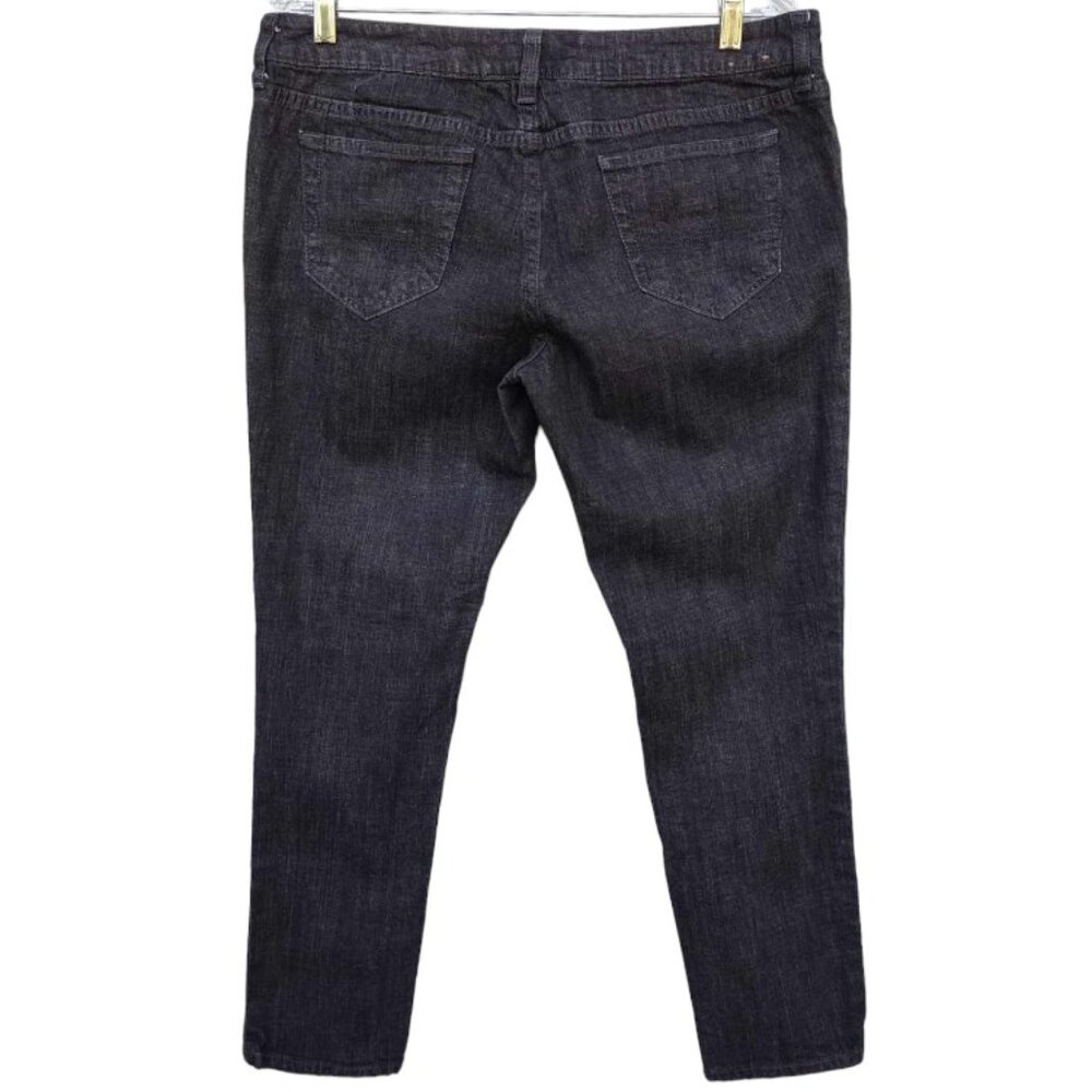 Arizona Jean Co Black Wash Mid-Rise Skinny Jeans Size 15 Short